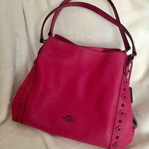 Coach Edie 31 bag with free wallet